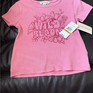 Lucky Brand Pink Wild Bloom Tee